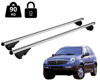 Nordrive Dachträge Querträgerr Für Ssangyong Rexton 2002-2012 120 cm Aluminium