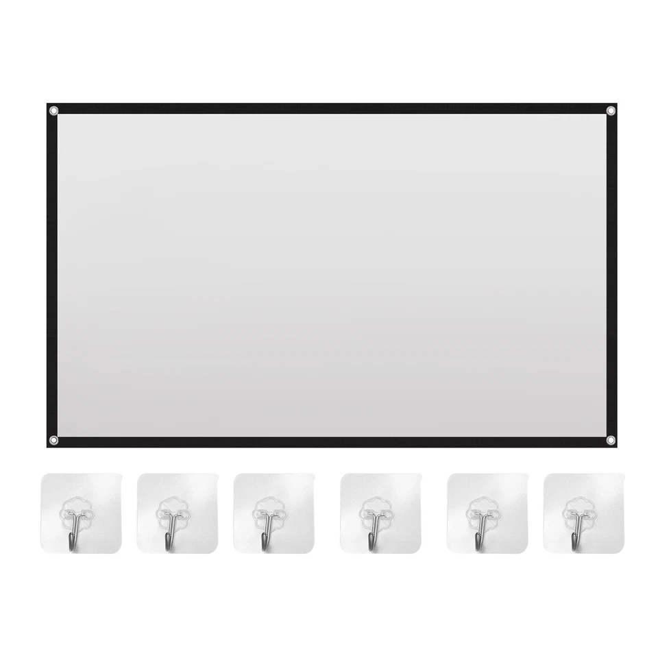 Projektionswand für Heimkino HD  Faltbare Anti-Falten O5I54928 - Bild 1 von 1
