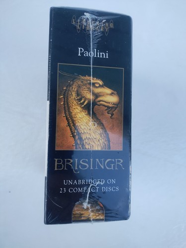 Brisingr by Christopher Paolini Read by Gerard Doyle (23 CD's) Audiobook. NEW - Picture 5 of 11