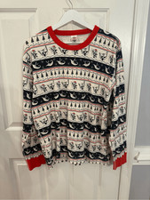 Hanna Andersson X Disney Nightmare Before Christmas Unisex Pajama Top sz XL NWOT
