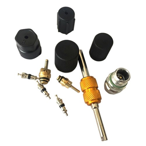 Kit de noyau de soupape de haute qualit?? pi??ces r??paration bouchon d'air clim - Bild 1 von 12