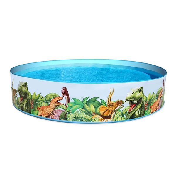 Bestway Starres Kinderbecken Pvc Dinosaurier 244X46 Cm +3 Jahre Garten 55001-image