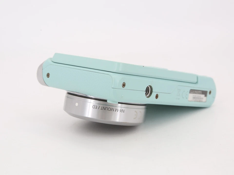 [Bueno, envío rápido] Kit de lentes Samsung NX Mini cámara azul 9 mm Foto 3 de 4