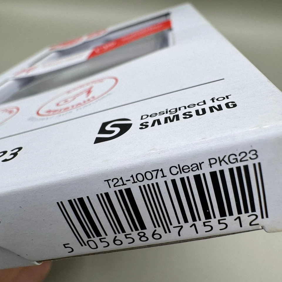 Original Tech21 EVO CLEAR Case Cover for Samsung Galaxy S23 in Retail Packaging - Image 3 of 3