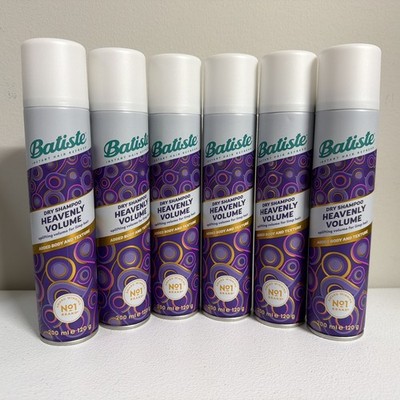 NEW 6x Batiste Batiste Dry Shampoo Heavenly Volume 6.73 oz/200 ml