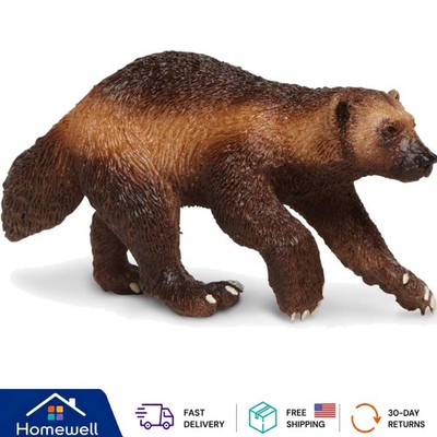Hand-Painted 3.75'' Wolverine Figurine - Safe Educational Play for Kids 3 +