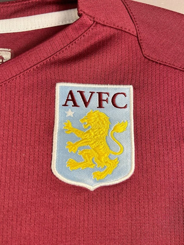 Taylor Aston Villa Home football shirt 2019 - 2020 Kappa Young Size 8YEARS ig93 - Image 3 of 4