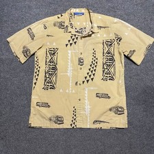 Vintage Island Traditions Hawaiian Shirt Size M