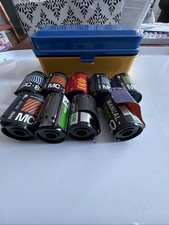 Kodak 35mm Film Case - Holds 10 Canisters. Includes 9 Rolls Of 35mm Film Case