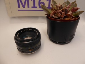 MINOLTA MC ROKKOR PF 50mm F1.7 Prime Lens Minolta 50mm F1.7 serviced cleaned