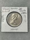 1982 New Zealand 20 Cent Coin Large — photo 1