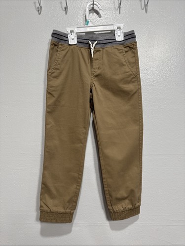 Cat & Jack Jungen Schlupfhose Kinder Gr. 6 braun Jogginghose Taschen Freizeit Schule