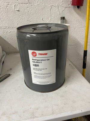 Trane Refrigeration Oil OIL00317 ISO Viscosity Grade 120 Polyolester 5 Gallons