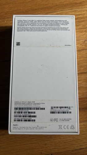 Apple iPhone 11 (64GB Storage - Unlocked - Black ) with Otterbox Defender Pro - Afbeelding 7 van 7