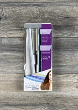 Conair Infiniti Nano Silver Tourmaline Ceramic 1” Flat Iron White MDL CS43N NEW