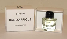 Byredo BAL D'AFRIQUE Eau de Parfum 0.27 Oz 8 mL Perfume MINI Splash Bottle NIB