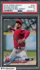 #2 2018 Topps Update #US1 Shohei Ohtani Pitching In Red Jersey RC Rookie PSA 10