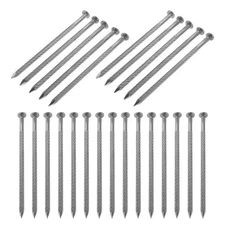 25 Pcs Stainless Steel Floor Nails Landscape Anchoring Spike Heavy Duty Stakes