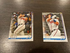 Austin Riley Topps 2019 Update Rookie And Rookie Debut US252 & US100
