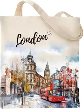 Canvas Tote Bag Gift - Funny Reusable Cloth Bags Vintage Totes Gifts for Women S