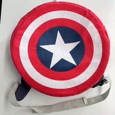 Captain America Backpack Shield Soft Bioworld 12” The Avengers Marvel Comics