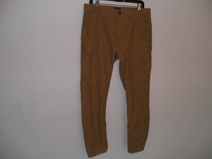 VTG Levi Strauss & CO Men's Carpenter 2 Horse Pants Khaki Tan Size 34x30 Jeans