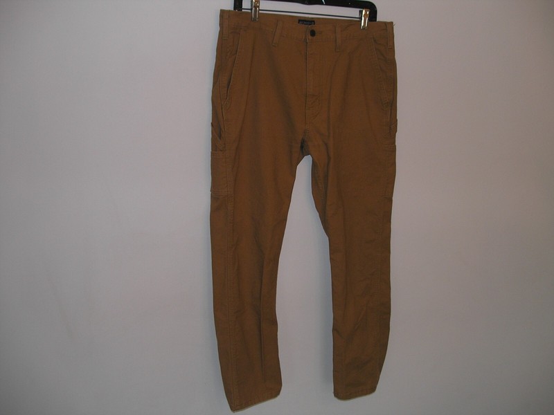 VTG Levi Strauss & CO Men's Carpenter 2 Horse Pants Khaki Tan Size 34x30 Jeans