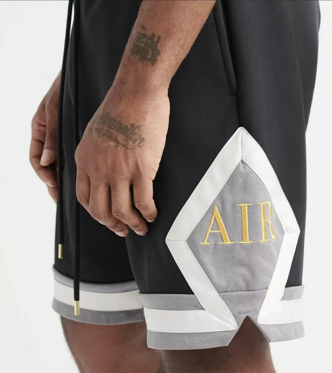 Gold jordan shorts sale