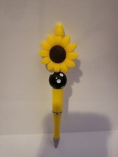 Sunflower Beaded Pen