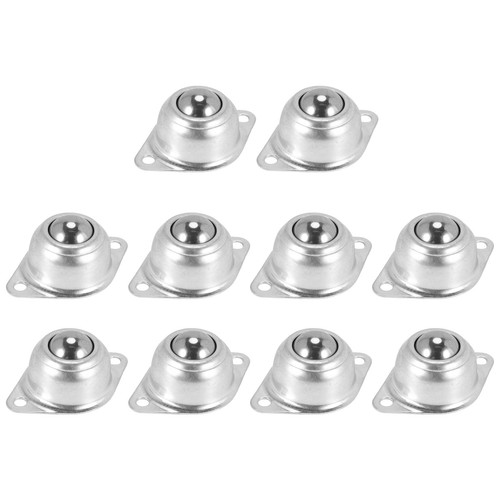 10Pcs 3CM Dia Carbon Steel 15A Ball Transfer Unit Ball Bearing