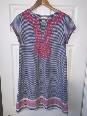vineyard vines embroidered dress Vineyard Vines Eyelet Embroidered Flutter Sleeve Cotton Midi Dress - White  Cap