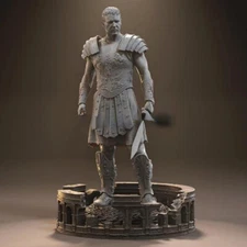 Gladiator 1/24 Scale 75mm Resin Figure Model Kit Unassembled Unpainted Toys