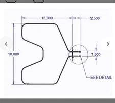 Range Kleen 7508 Oven Bake Element - Fits GE And Hotpoint - OEM