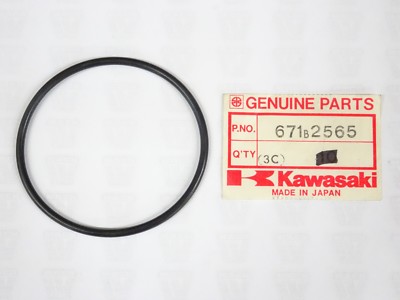 Kawasaki NOS NEW 671B2565 O Ring 65mm W1 W2 EX JB JH JS JT KZ KLT KRF KRT VN ZG 