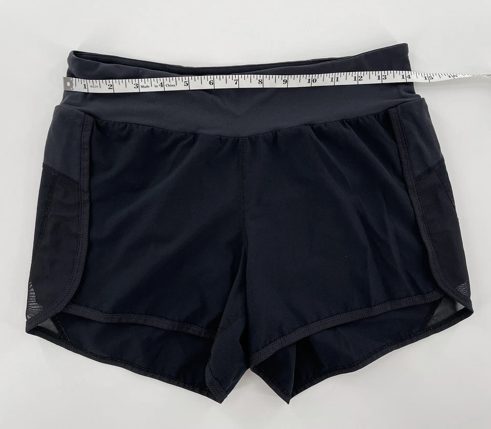 Pantalones Cortos de Bicicleta Atlética SUGOi Para Mujer Talla Pequeña Negro Flor Verve Foto 3 de 4