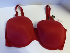 NEW size 42DD Joyspun red smoothing T-shirt bra underwire