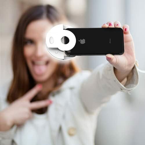 Selfie LED Light Ring Flash Clip Rechargeable Camera For Phone & Tablets Iphone - Picture 14 of 25