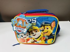 Paw Patrol Insulated Lunch Box Bag w/ Shoulder Strap Birthday Gift New
