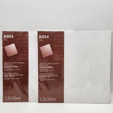 C.R.Gibson K054 Archival Scrapbook Refill Pages 15 Crisp White Sheets Lot Of 2