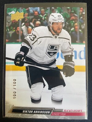 Viktor Arvidsson 2022-23 Upper Deck Extended Exclusives Parallel Card #100/100