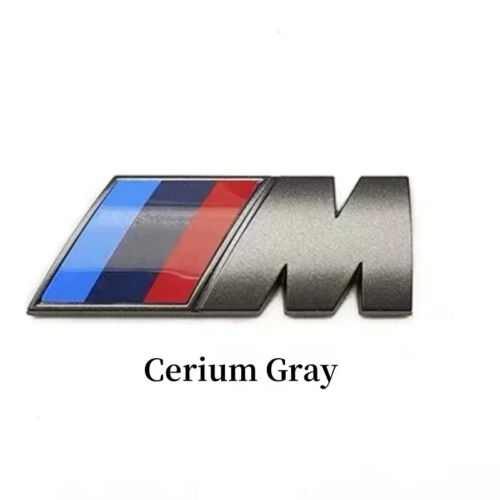 for BMW M Badge Fender Emblem Badge Rear Trunk Badge For 1 3 5 7 Series M Sports - Picture 22 of 22