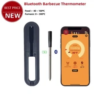 Smart Wireless Bluetooth Barbecue Thermometer Meat Probe for Android8.0/iOS