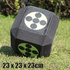 3D Archery Target Foam Cube Arrow Target Outdoor Practice Shoot Bow ﻿23*23*23 cm