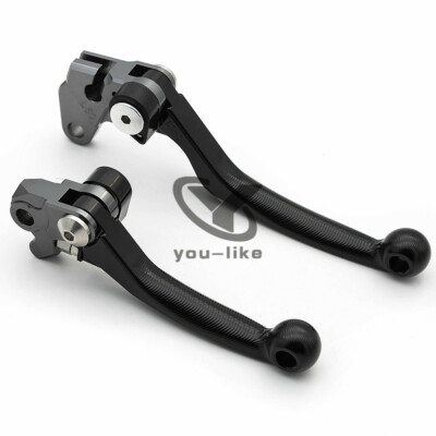 CNC 3D Dirtbike Pivot Clutch Brake Lever For KDX250SR 1992-1994 KLX250 93-97