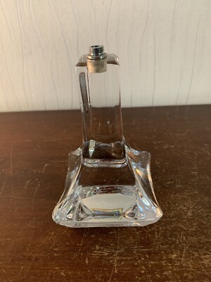 Pied De Lampe En Cristal Daum - Modèle 6 - Élégant Et Vintage - Très Bon état