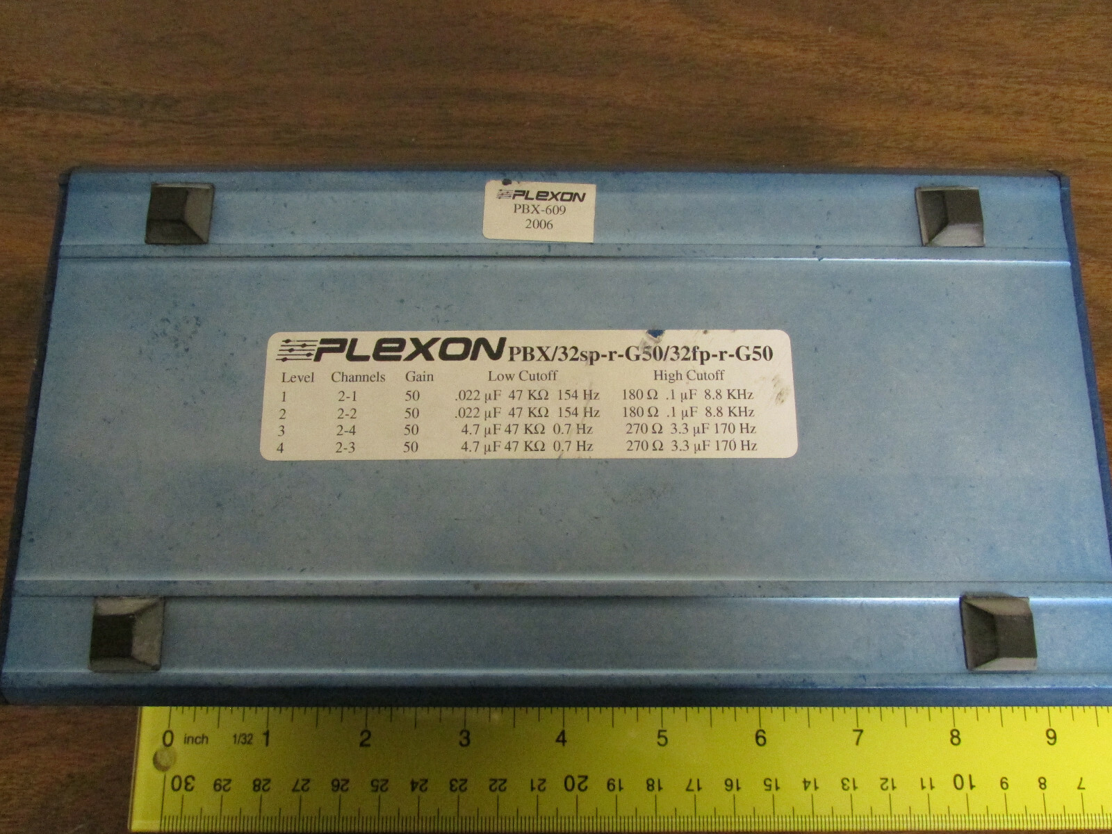 Plexon Amplifier PBX/32sp-r-G50/32fp-r-G50 For Biological Research Box 2