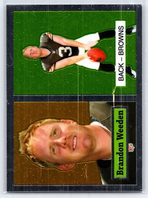 2012 Topps Chrome - 1957 Design #18 Brandon Weeden (RC)