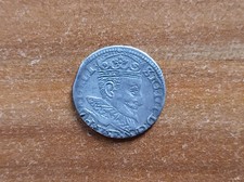 Poland 1596 3 Groschen Lettland Riga Sigismund III. YMB 1878