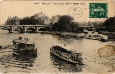 CPA PARIS 1e - Ile de le Cité et Pont-Neuf (77000)