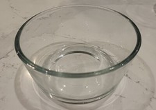 Anchor Hocking 2 Cup 472 mL 4.5" Clear Glass Bowl Made in USA